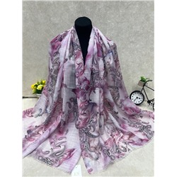 Легкий платок на голову и шею, мультицвет