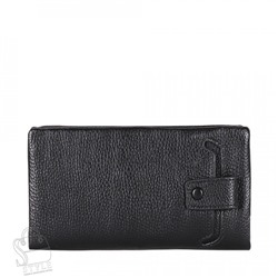 Клатч мужской кожаный 66142H black Heanbag
