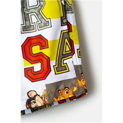 Шорты текстильные плавательные для мальчиков, средней длины PLAYTODAY, 1239579