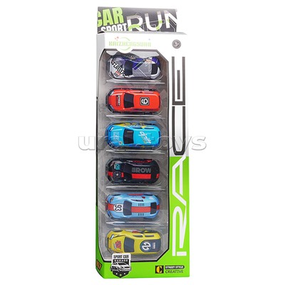 Набор машин "Крутящий момент" металл, в коробке