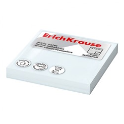 Бумага для заметок с клеевым краем 75х75 мм 100л белая 63629 ErichKrause