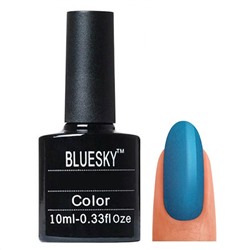 Bluesky Гель-лак для ногтей / Classic 180 SU, темно-васильковый, 10 мл