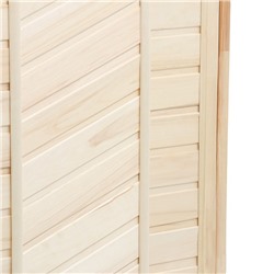 Дверь для бани и сауны, коробка 170×80 см, деревянная, универсальная, светлая