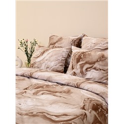 Пододеяльник бязь люкс на молнии - Мрамор