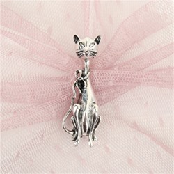 Брошь Кошка / 4176 /уп 24/