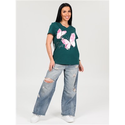 Поликсена - футболка изумрудный