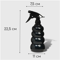 Пульверизатор, 0.55 л, h=22.5 см, чёрный перламутр, Greengo