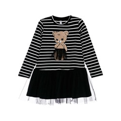 Платье трикотажное для девочек