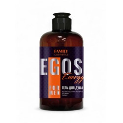 Гель для душа мужской EGOS for men Energy, 470 мл