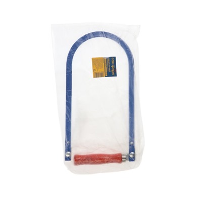 Лобзик ручной ТУНДРА, деревянная рукоятка, пилки 130 мм, высота 260 мм