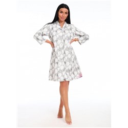 Халат фланель "Модница листики"