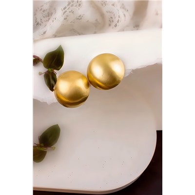 Серьги Суперлегкие Полусфера + Подарок НАТАЛИ, 1133041