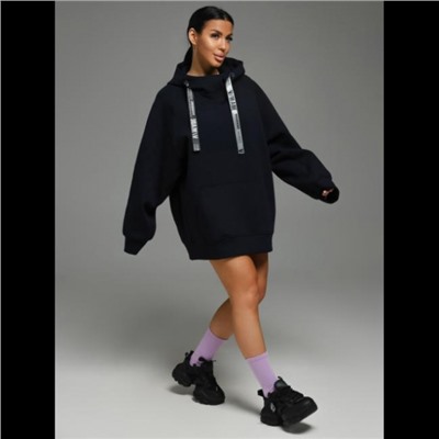 Худи женская Камелия (синий единорог)