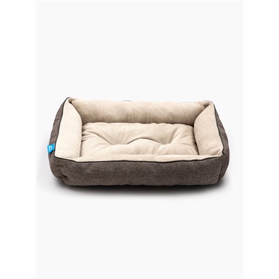 Лежанка для животных «Лофт Фрейм», 48×37×10 см, бежевая