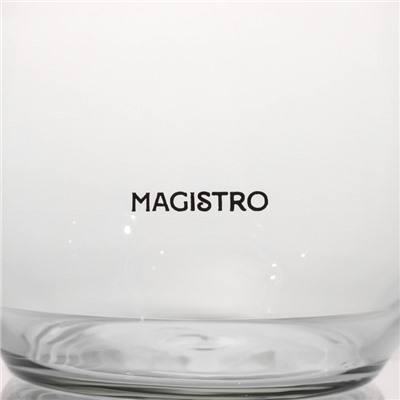 Заварочный чайник Magistro «Шейди», 350 мл, металлическое сито, стекло