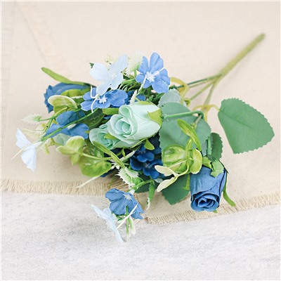 Цветок искусственный 30 см / W01201-2 /уп 2/150/600/ (Желто-розовый )