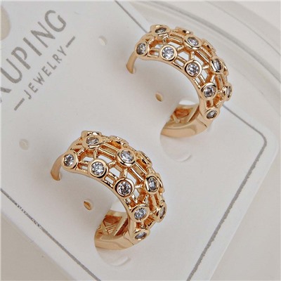 XUPING Серьги с замком кольцо арт. 18 1408 (id 281772)