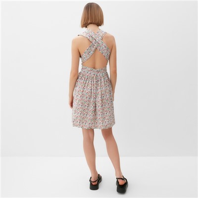 Сарафан женский MINAKU: Enjoy, белое, размер 48