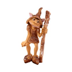 Садовая фигура из полистоуна «Тролль», 20×19×46 см