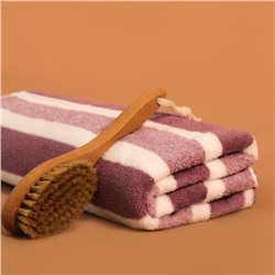 Полотенце банное «Этель. Геометрия», 70×140 см, фиолетовое