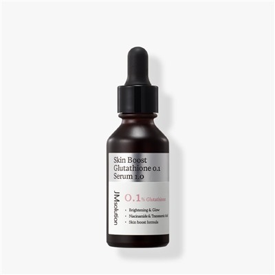 JMsolution Антиоксидантная сыворотка с глутадионом Skin Boost Glutathione 0.1 Serum