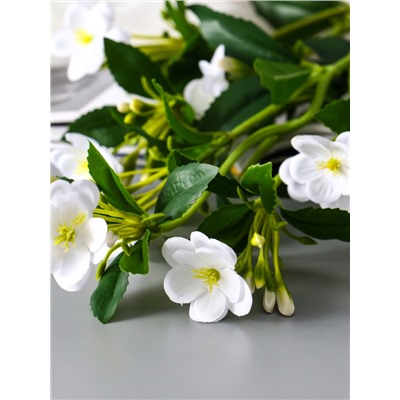 Цветы искусственные «Вейгела», h=70 см, белые