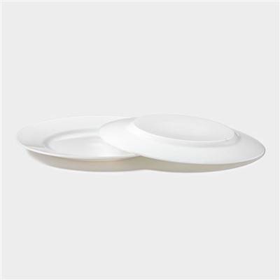 Сервиз столовый Luminarc EVERYDAY, 19 предметов, d=24/22/19, стеклокерамика, белый