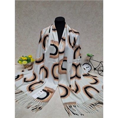 Мягкий палантин из кашемира мультицвет