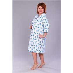 Сорочка "Агния" (Голубой)