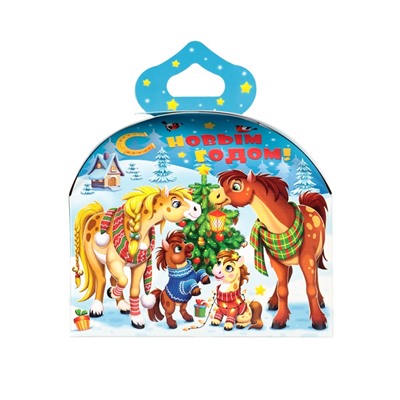 Сладкий новогодний подарок «Пончик», детский, 1000 г