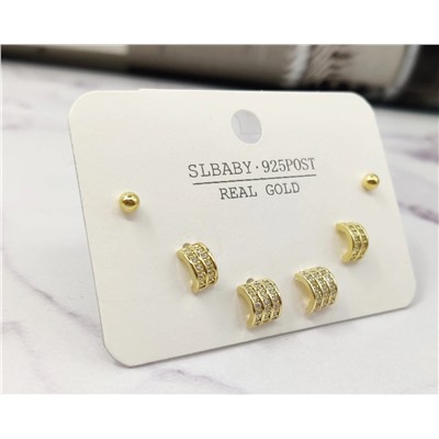 Комплект сережек