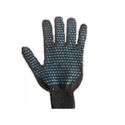 Перчатки хб с ПВХ точка Эконом 4нит 7,5кл (446-037,040,035) 5шт/уп