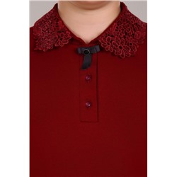 Блузка для девочки Рианна Арт.13180 (Бордовый)