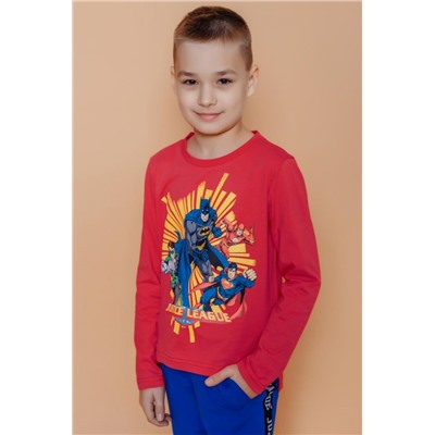 Футболка 22742 детская SUPERMAN и ЛИГА СПРАВЕДЛИВОСТИ (Красный)