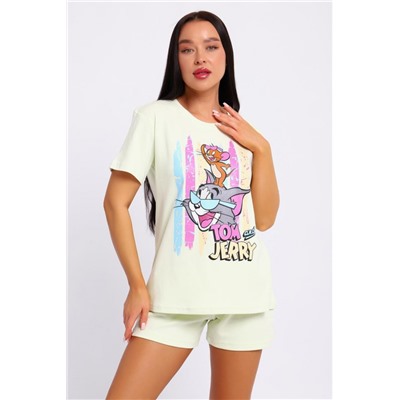 Пижама ЕКШ-1068 (Светло-зеленый)