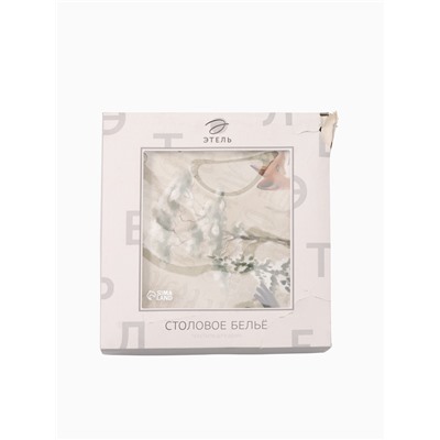 УЦЕНКА Скатерть "Этель" Winter holidays d=150см +/-3см с ГМВО, 100% хл, саржа 190 гр/м2