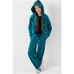 Комплект трикотажный для девочек: толстовка, брюки PLAYTODAY, 1241072