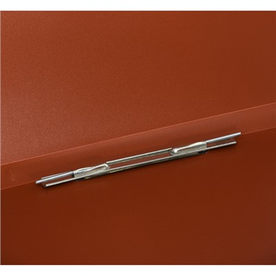 Папка скоросшиватель пластиковая непрозрачная красная 0,55мм 4055 inФОРМАТ