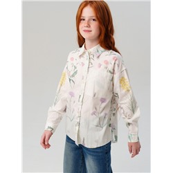 Рубашка текстильная для девочек