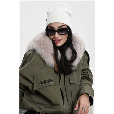 Шапка теплая в рубчик НАТАЛИ, 1218391