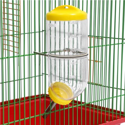 Поилка для грызунов, 500 мл, 20.5×5 см, жёлтая