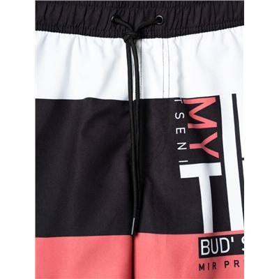 Шорты текстильные плавательные для мальчиков, средней длины