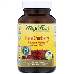 MegaFood, Pure Cranberry, 60 капсул