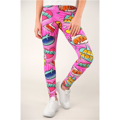 Лосины из бамбука для девочки Happyfox