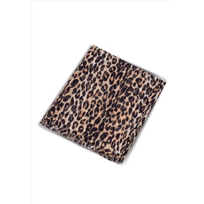 600999 Женский палантин, анималистичный принт