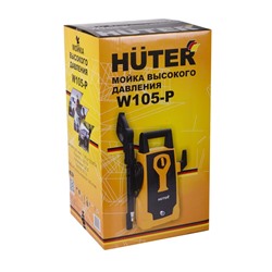 Мойка высокого давления Huter W105-P, 105 бар/7 МПа/10.5 МПа, 342 л/ч, самовсасывающая 70/8/3