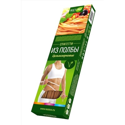 Макароны полбяные "Спагетти Фитнес" ц/з 400г ЭКОПРОДУКТЫ, 1184342