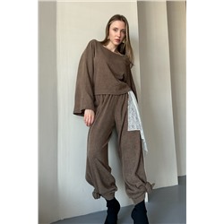 Брюки  WOOL042/04/Коричневый