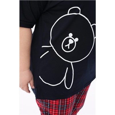 Пижама с брюками больших размеров Мишка НАТАЛИ, 1197424