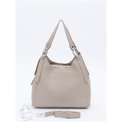 Сумка женская кожаная 0966CH apricot Polina&Eiterou